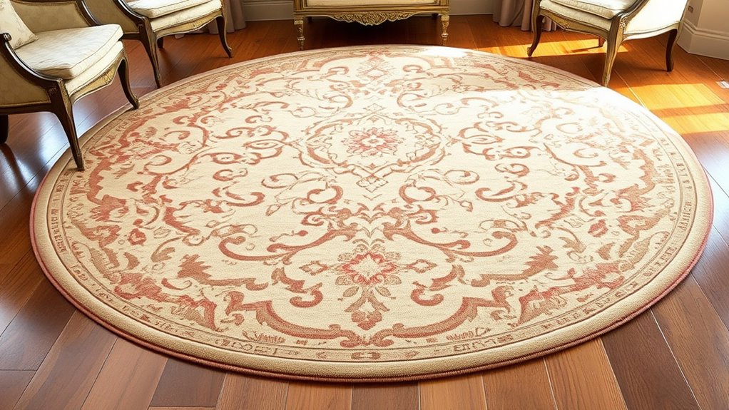 choosing perfect aubusson round rug