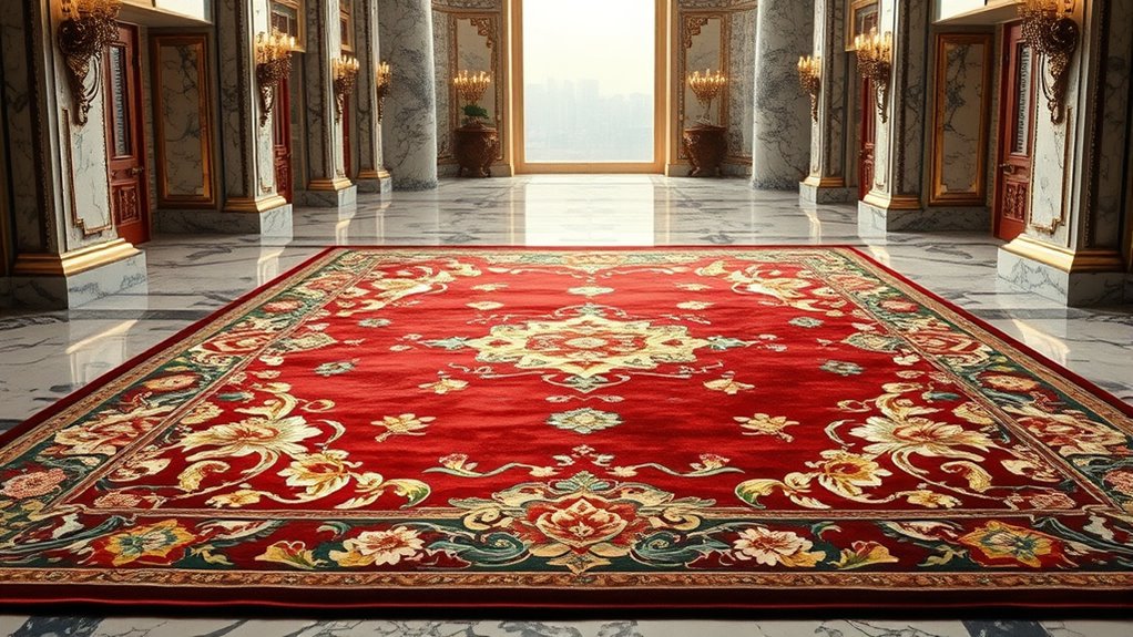 choosing the right silk rug