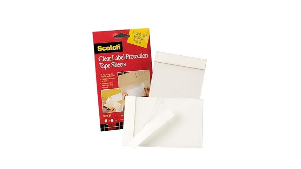 clear label protection sheets