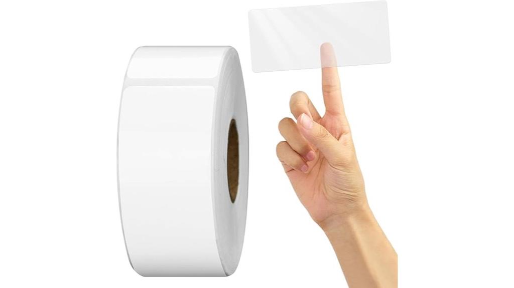 clear library label protectors