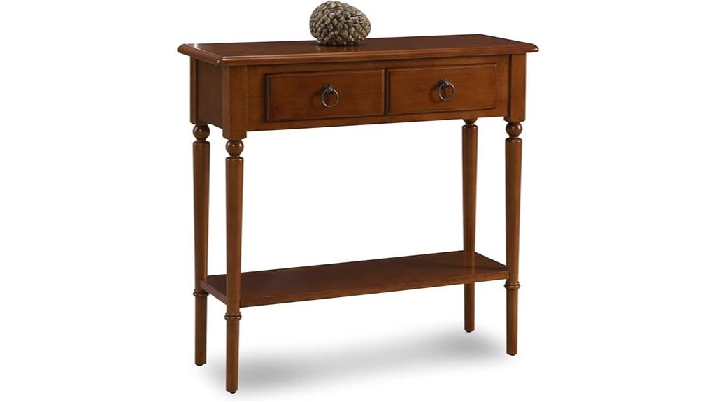 coastal solid wood console