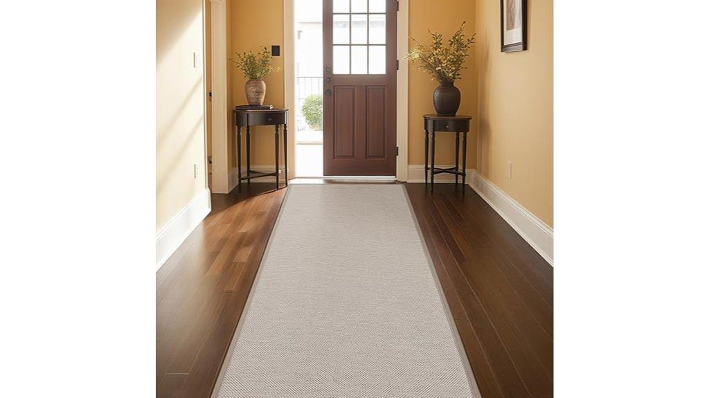 colorful geometric door mat