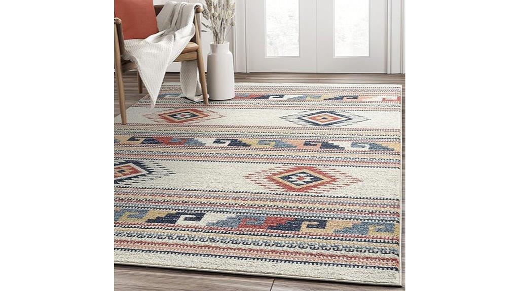 colorful southwestern rug