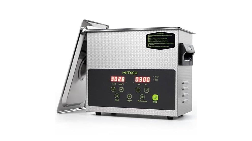 commercial ultrasonic cleaner features