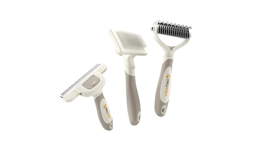 complete grooming brush set