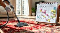 comprehensive rug maintenance schedule