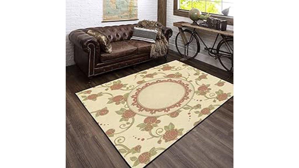 contemporary art nouveau rug