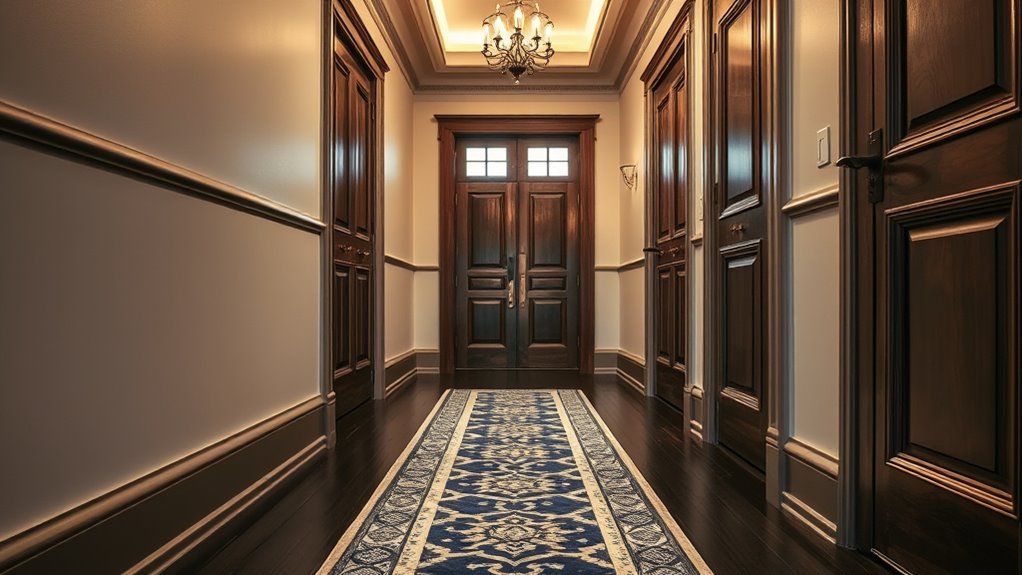 coordinate decor with runner