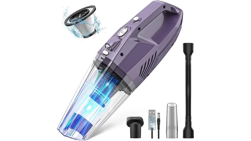 cordless hepa led vacuum