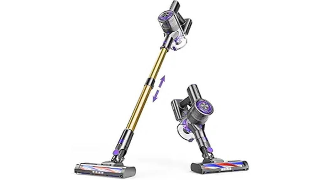 cordless high speed adjustable suction