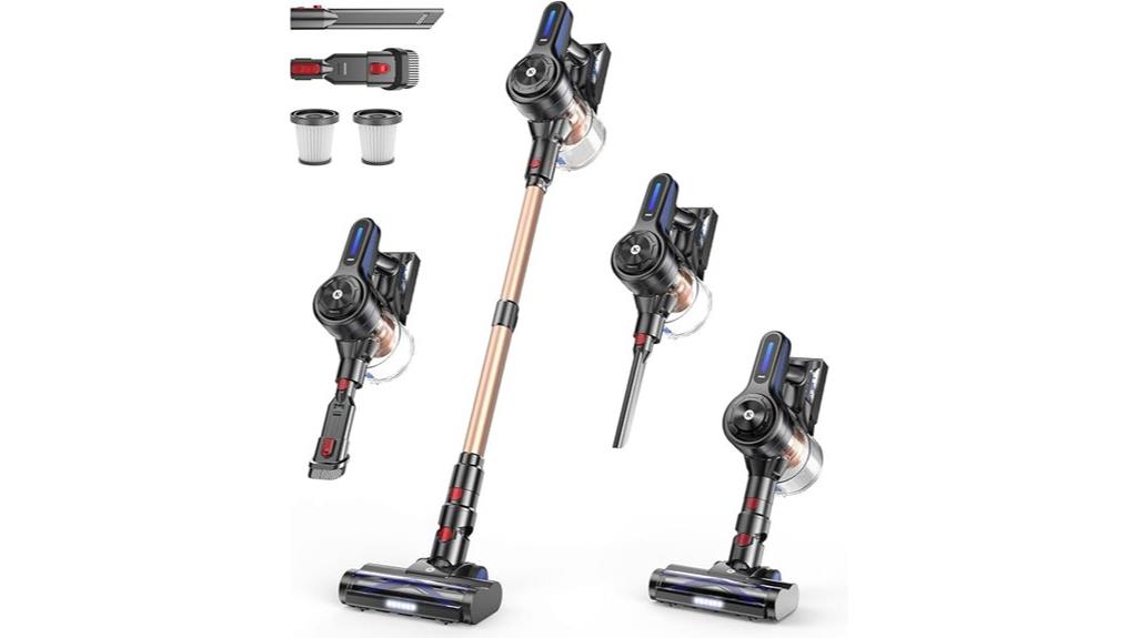 cordless vacuum 45 minute runtime