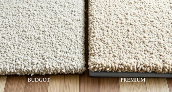 cost effective rug padding