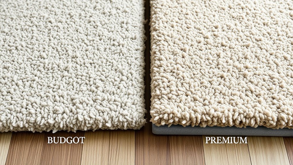 cost effective rug padding