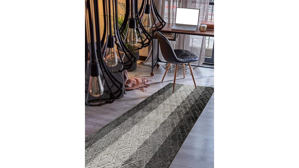 custom damask runner rug