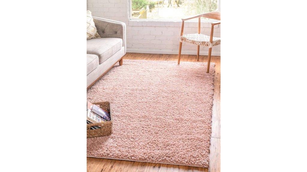 davos dusty rose rug