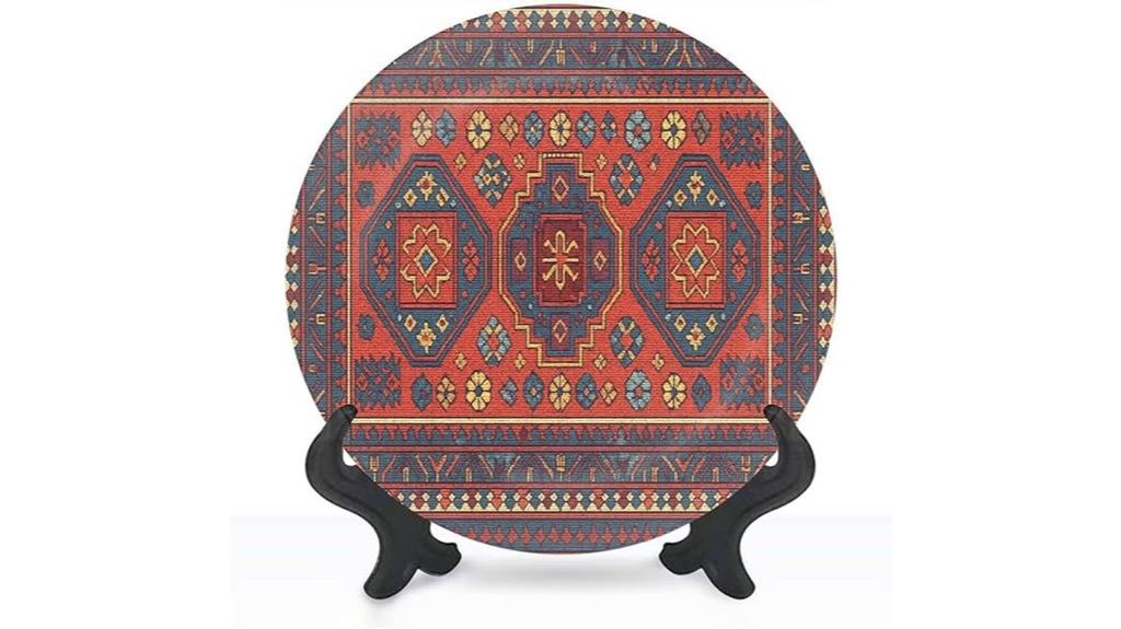 decorative plates with stand