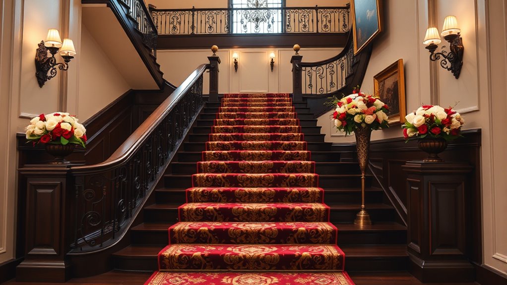 decorative staircase accent ideas