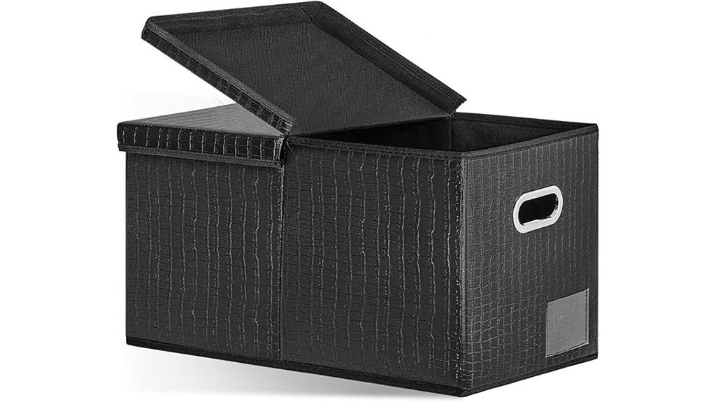 decorative storage with lids