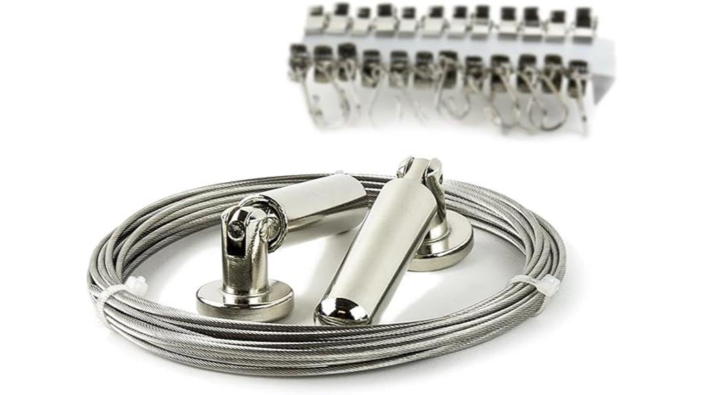 decorative wall curtain rods