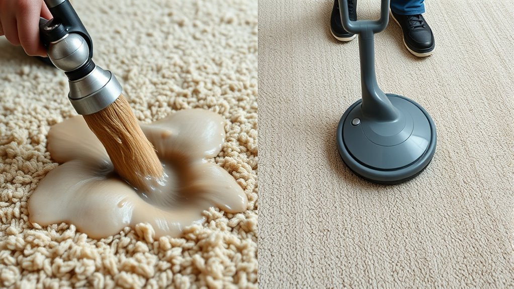 deep carpet cleaning technology