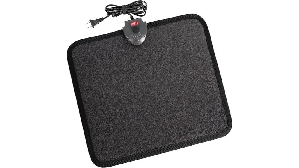 desk foot warmer mat