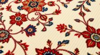 distinctive intricate floral patterns