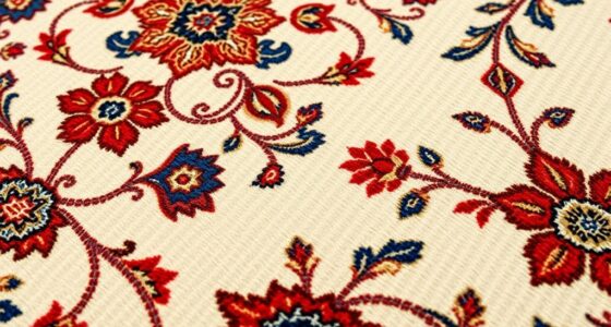 distinctive intricate floral patterns