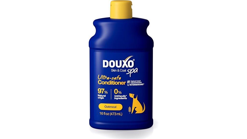 dog conditioner oatmeal scent
