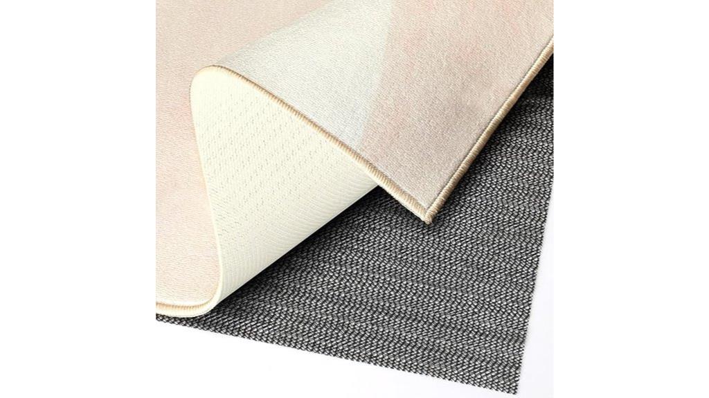double layer rug pad