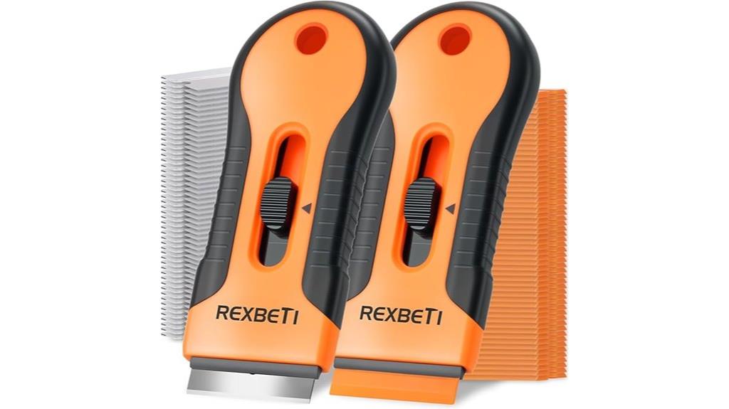 double pack razor scrapers