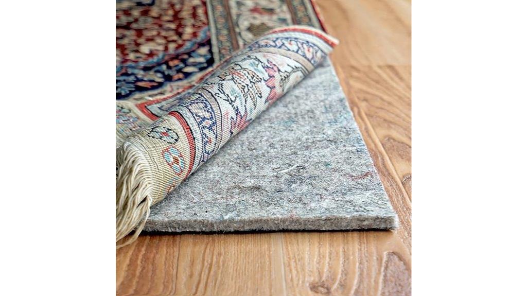 dual surface 8x10 rug pad