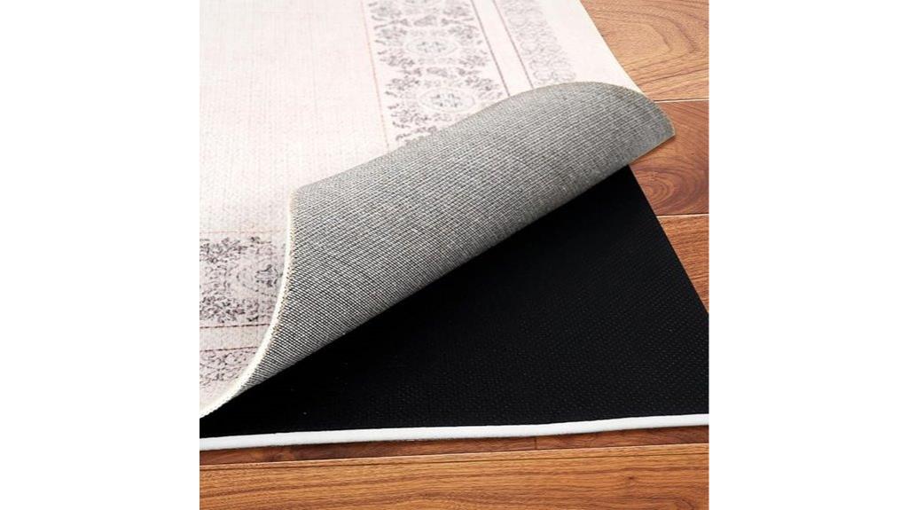 dual surface grip rug pad