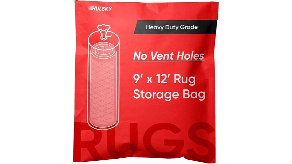 durable 3 mil rug bag