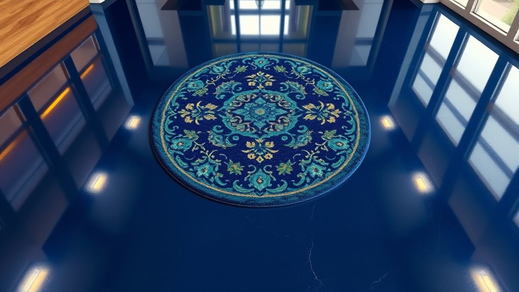 durable appropriately sized rugs