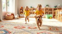 durable rugs for families