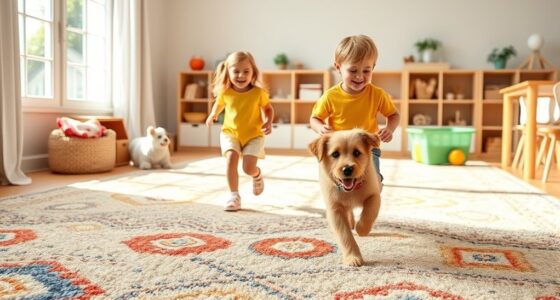 durable rugs for families