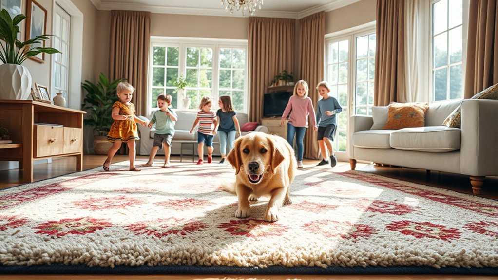 durable stain resistant pet friendly rugs