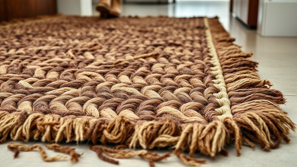 durable textured woven fibers