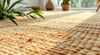 eco friendly bamboo silk rugs