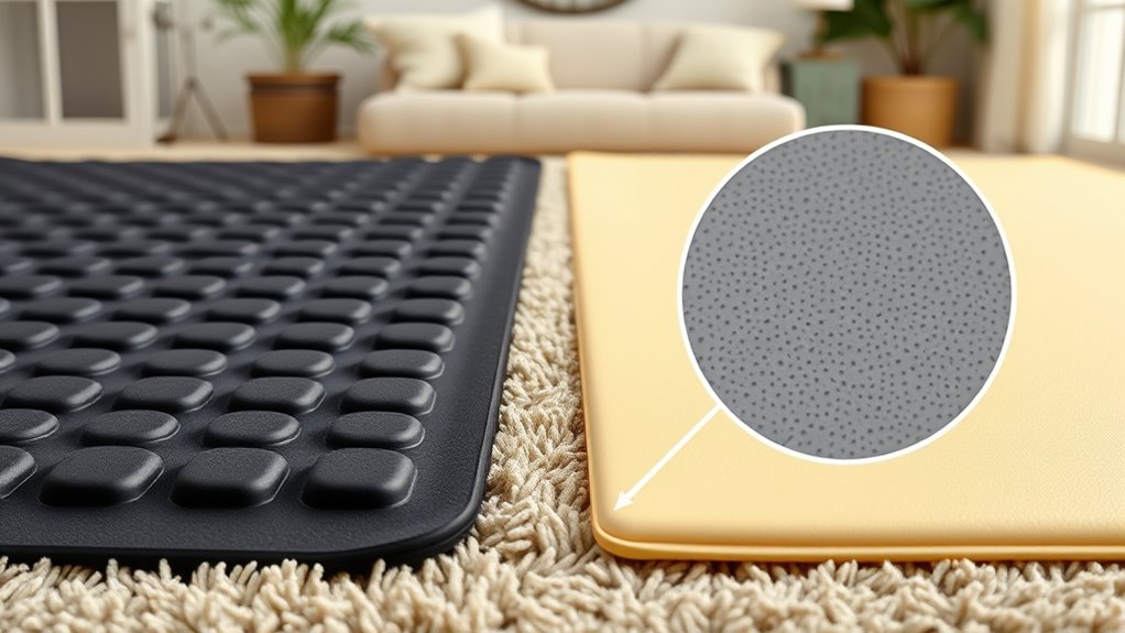 eco friendly hypoallergenic rug pads