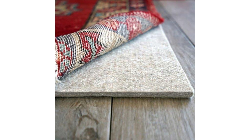 eco friendly plush rug pad
