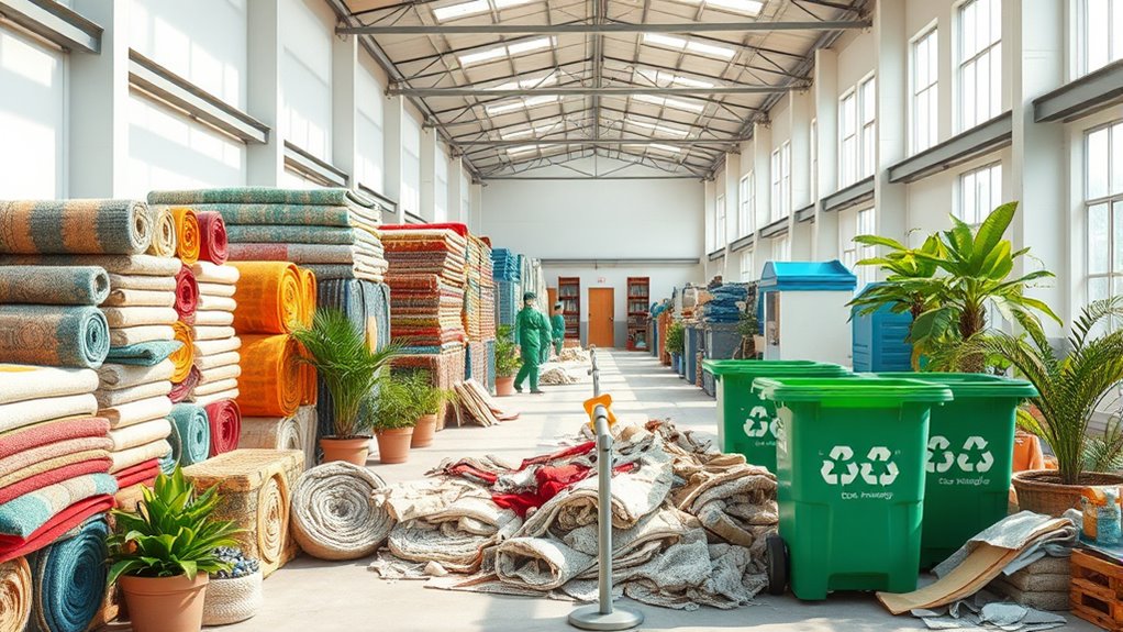 eco friendly rug recycling standards