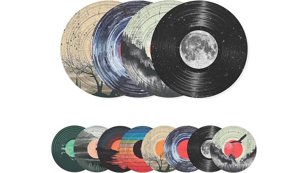 eight 14 inch acoustic panels