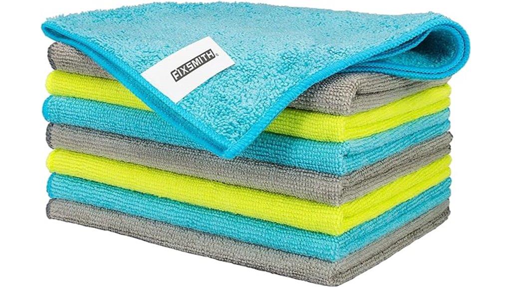 eight pack microfiber cloths