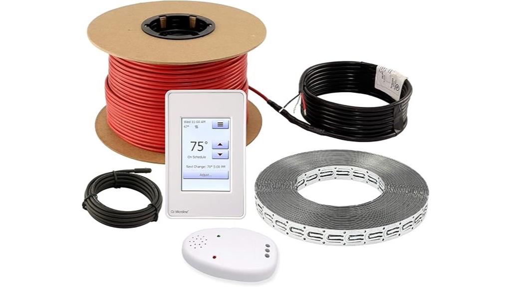 electric floor heating kit