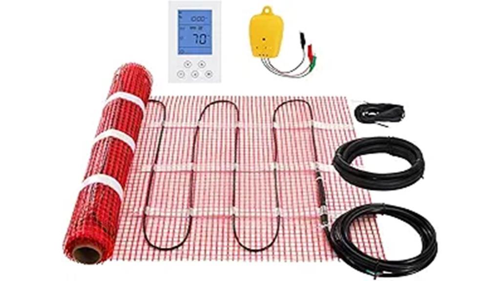 electric radiant floor heating