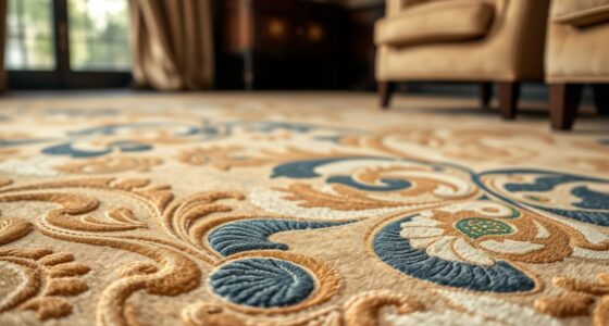 elegant art nouveau carpet collection