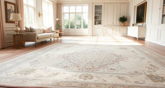 elegant hand knotted aubusson rugs