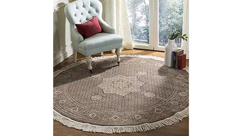 elegant herati pattern rug