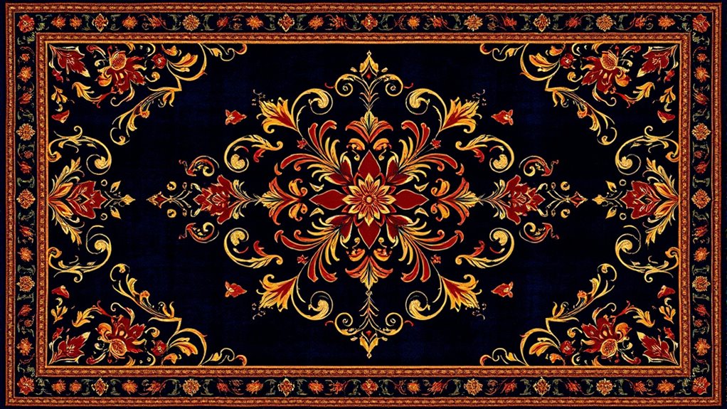 elegant medallion persian rugs